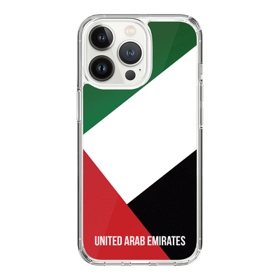 Apple iPhone 14 Pro / Clear Classic Personalized UAE United Arab Emirates, Phone Case - Stylizedd.com