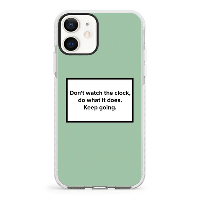 Apple iPhone 11 / Impact Pro White Phone Case Custom Quote Text Box, Phone case - Stylizedd.com