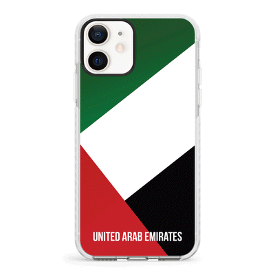 Apple iPhone 11 / Impact Pro White Personalized UAE United Arab Emirates, Phone Case - Stylizedd.com