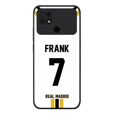 Poco M4 Pro 4G / Rugged Black Phone Case Personalized Football Clubs Jersey Phone Case Custom Name & Number - Android - Stylizedd.com