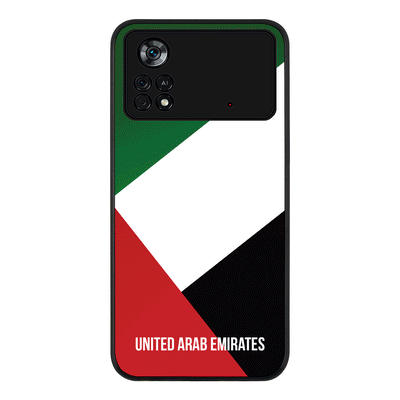 Poco X4 Pro / Rugged Black Phone Case Personalized UAE United Arab Emirates, Phone Case - Poco - Stylizedd