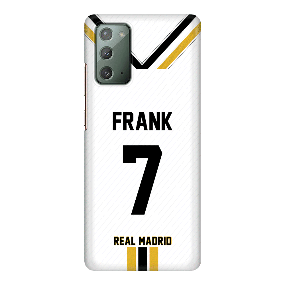 Samsung Galaxy Note 20 / Snap Classic Phone Case Personalized Football Clubs Jersey Phone Case Custom Name & Number - Android - Stylizedd.com