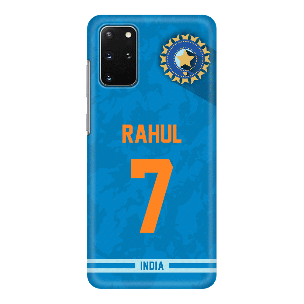 Samsung Galaxy S20 Plus / Snap Classic Personalized Cricket Jersey Phone Case Custom Name & Number - Samsung S Series - Stylizedd.com