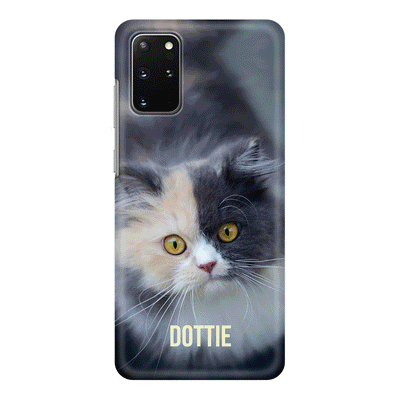Samsung Galaxy S20 Plus / Snap Classic Personalized Pet Cat, Phone Case - Samsung S Series - Stylizedd.com
