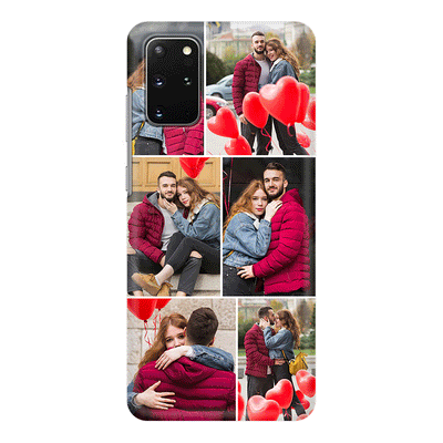 Samsung Galaxy S20 Plus / Snap Classic Personalised Valentine Photo Collage Grid, Phone Case - Samsung S Series - Stylizedd.com