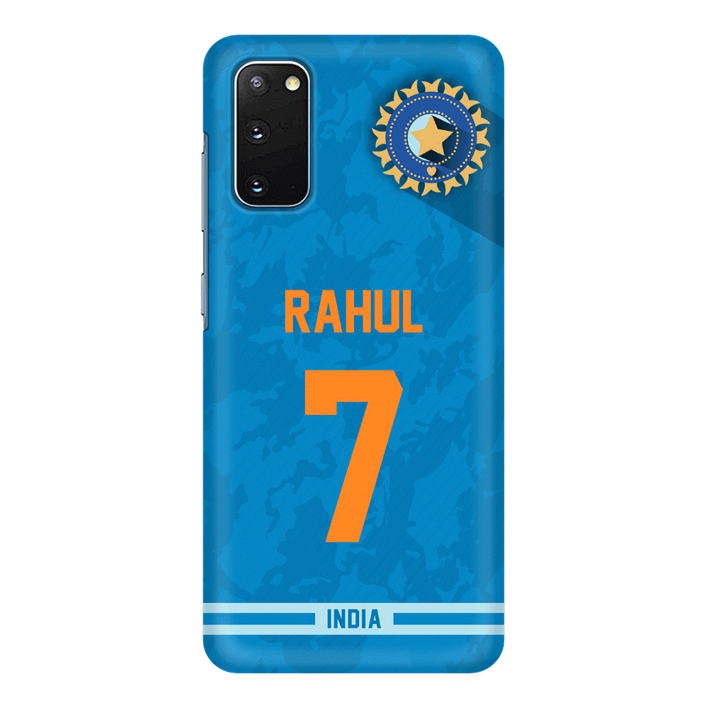 Samsung Galaxy S20 / Snap Classic Personalized Cricket Jersey Phone Case Custom Name & Number - Samsung S Series - Stylizedd.com