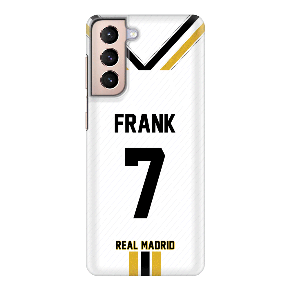 Samsung Galaxy S21 Plus / Snap Classic Personalized Football Clubs Jersey Phone Case Custom Name & Number - Samsung S Series - Stylizedd.com