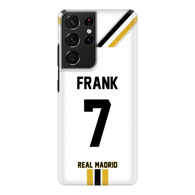 Samsung Galaxy S21 Ultra / Snap Classic Personalized Football Clubs Jersey Phone Case Custom Name & Number - Samsung S Series - Stylizedd.com