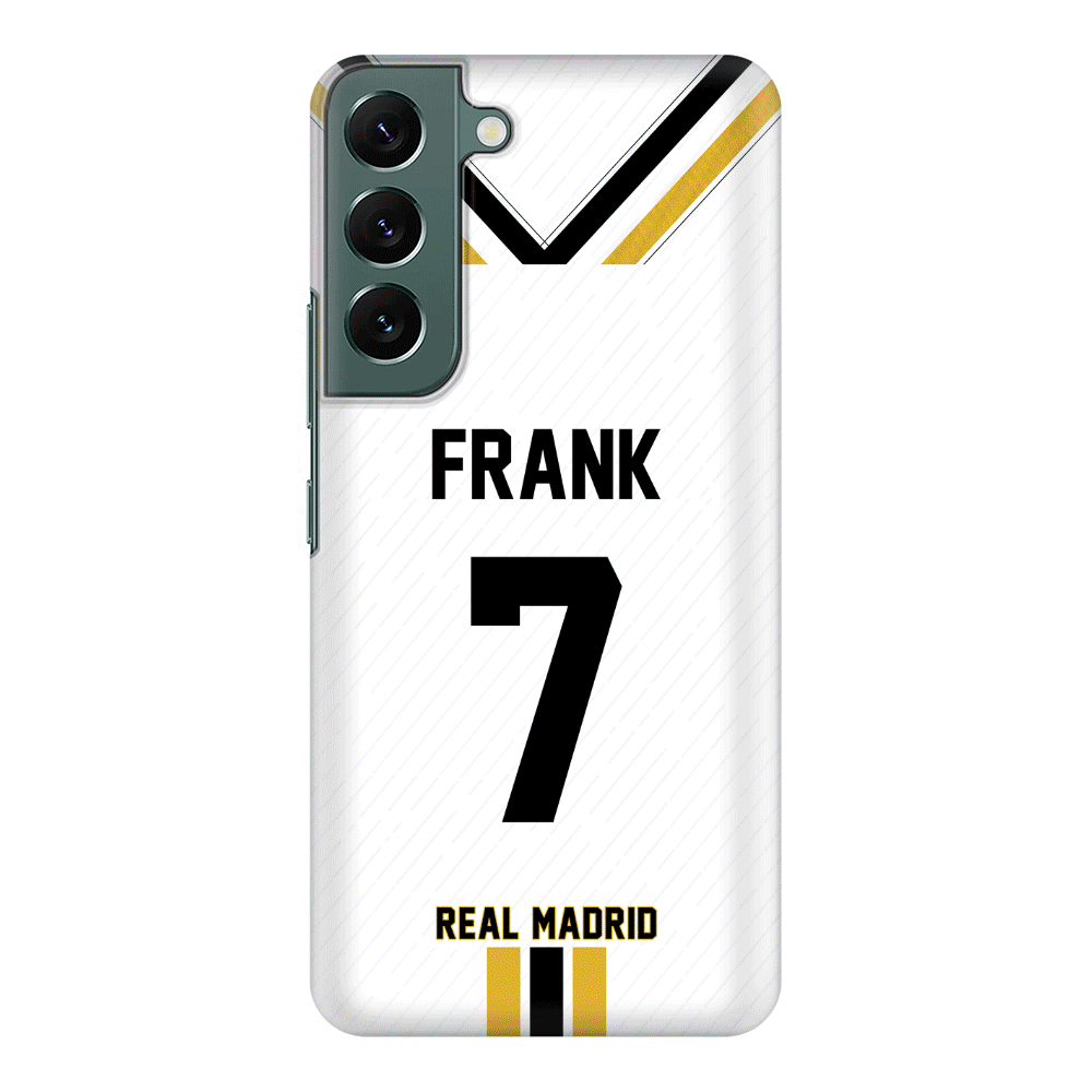 Samsung Galaxy S22 Plus / Snap Classic Personalized Football Clubs Jersey Phone Case Custom Name & Number - Samsung S Series - Stylizedd.com