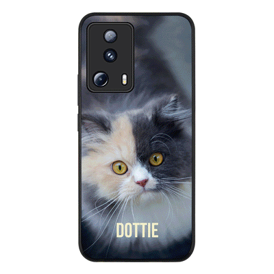 Xiaomi 13 Lite 5G / Xiaomi Civi 2 5G / Rugged Black Phone Case Personalized Pet Cat, Phone Case - Xiaomi - Stylizedd
