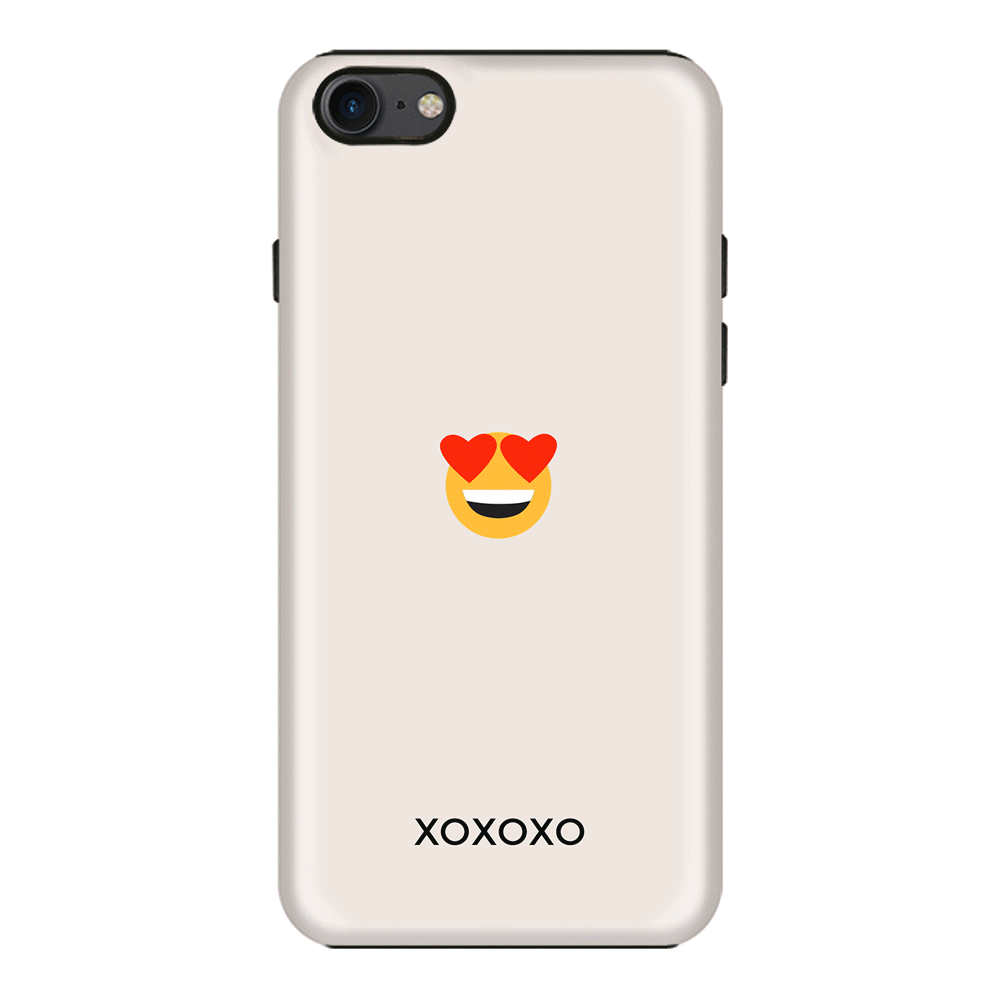 Apple iPhone 6 / 6s / Tough Pro Phone Case Custom Text Emojis Emoticons, Phone Case - Stylizedd