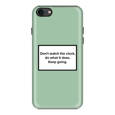 Apple iPhone 7/8/SE (2020) / Tough Pro Phone Case Custom Quote Text Box, Phone case - Stylizedd.com